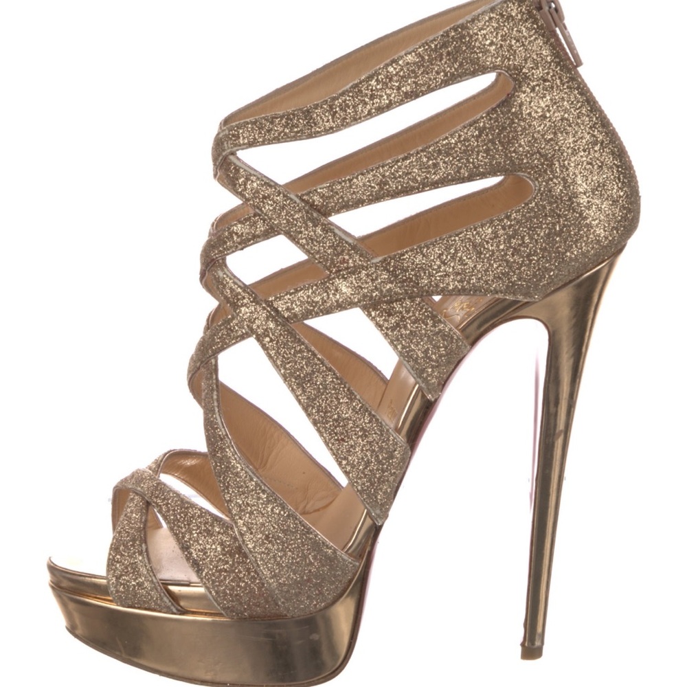 Christian Louboutin Cutout Accent Sandals